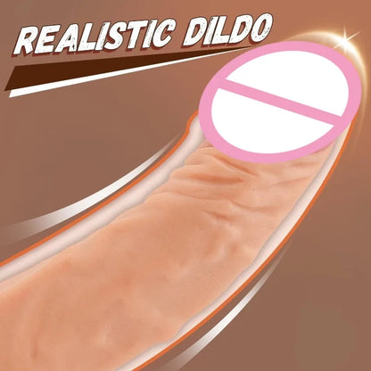 Adult Sex Toys Realistic Dildo with Suction Cup Waterproof  Stimulator Vaginal Anal Masturbator Dildos Female stimulator vagina