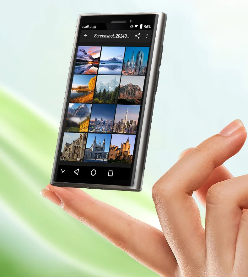 Free Smartwatch! SERVO S26 Super Small Smart Phone 3.0" Screen 2GB+16GB Android System Face Unlock WiFi 3G WCDMA Mini Smartphone