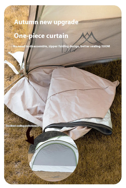 Mountainhiker outdoor camping tent car large shading dome shading family four seasons waterproof anti-mosquito net equipment