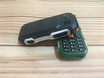 Mini Rugged Mobile Phone, 1.8", Push Button,Dual Sim, BT,Dual Flashlight, MP3,Wireless FM,BigHorn Dustproof Shockproof CellPhone