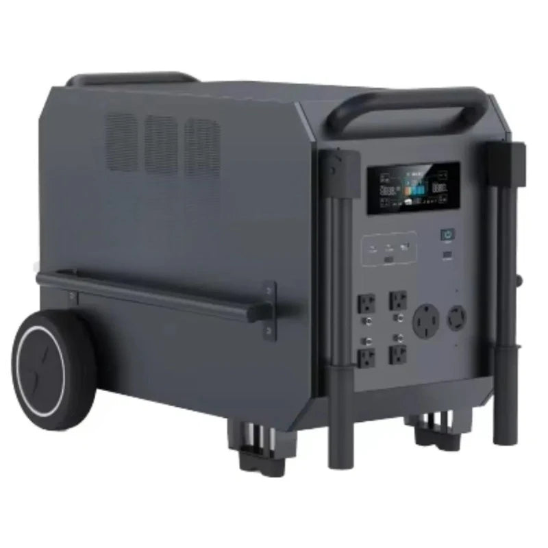 Solar Generator Power Station Shell Model Continuous Output 7200W  Capacity 9792Wh Battery Portable Eco-Friendly Energy Solution