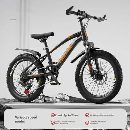 18/20/22 Inch Children's Bicycles Students 7-13 Years Variable Speed Mountain Bikes Ultra-light Kids Bike