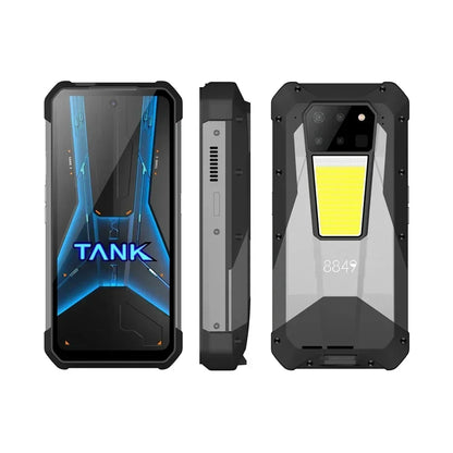 8849 Tank 3 Pro by Unihertz 5G Rugged Projector Phone 23800mAh 512GB ROM Mobile Phones 200MP 120W Charger OTG Smartphone Android