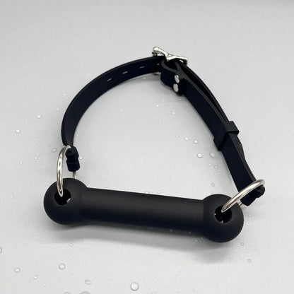 Soft silicone mouth plug with holes, full silicone mouth ball, couple flirting toy, fun mouth hook