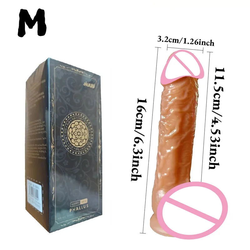 Adult Sex Toys Anal New Realistic Dildo Huge Sucker Soft Dildos for Women Masturbator Female Vagina Massage Anal Plug Product18+