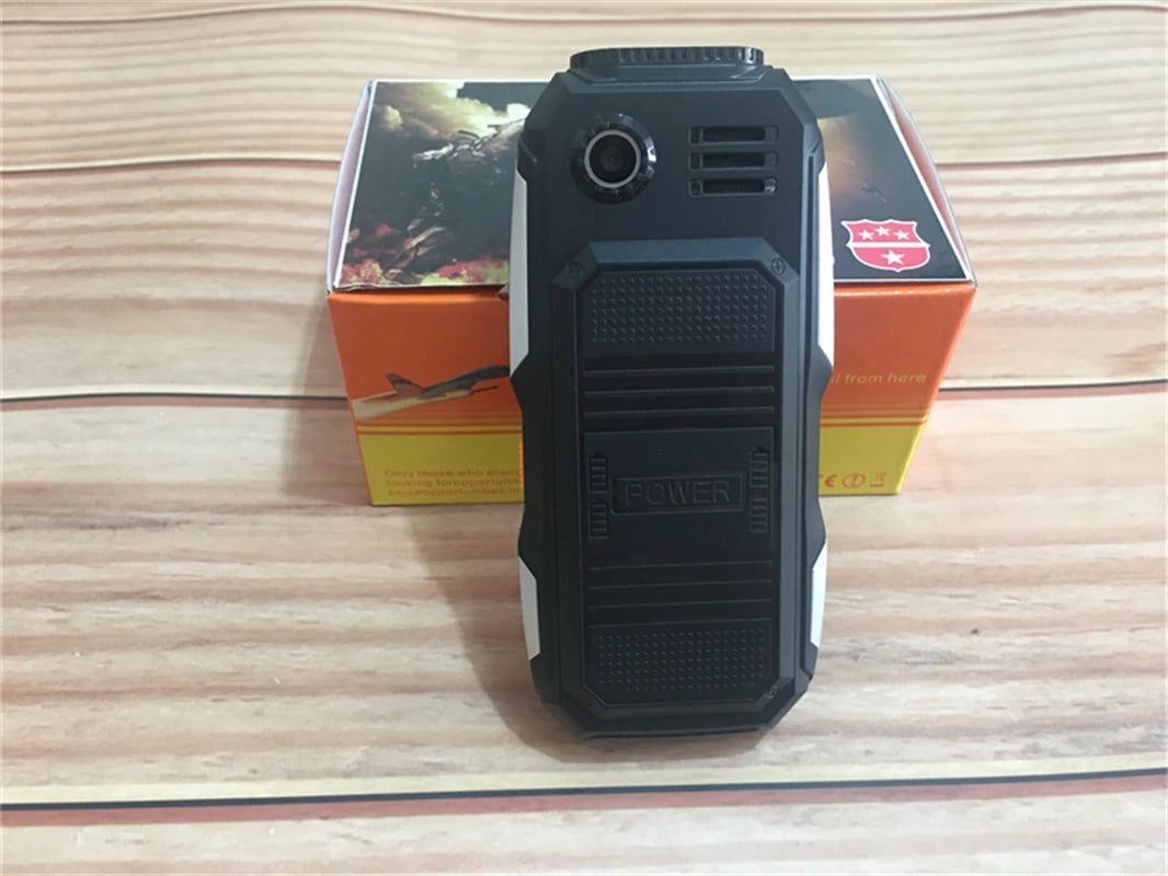 Mini Rugged Mobile Phone, 1.8", Push Button,Dual Sim, BT,Dual Flashlight, MP3,Wireless FM,BigHorn Dustproof Shockproof CellPhone