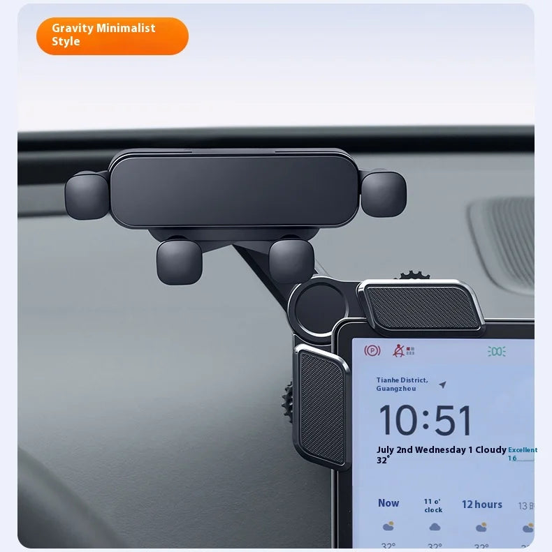 LIXIANG L6L7L8L9mega car mobile phone holder car navigation magnetic wireless ultra-fast charging special accessories