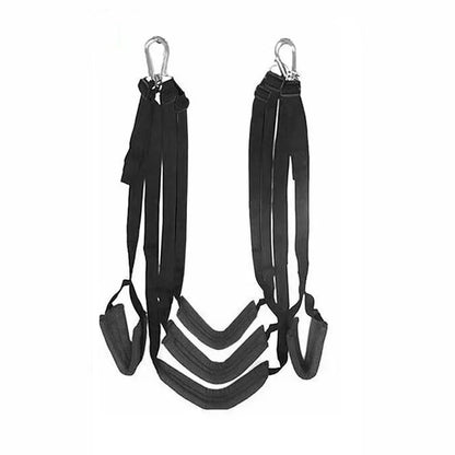 Upgraded Sex Swing Sex Furniture Fetish Bandage Adult game Soft Seat And Leg Pad Hanging Erotic Swing Sex Toys for Couples Flirt