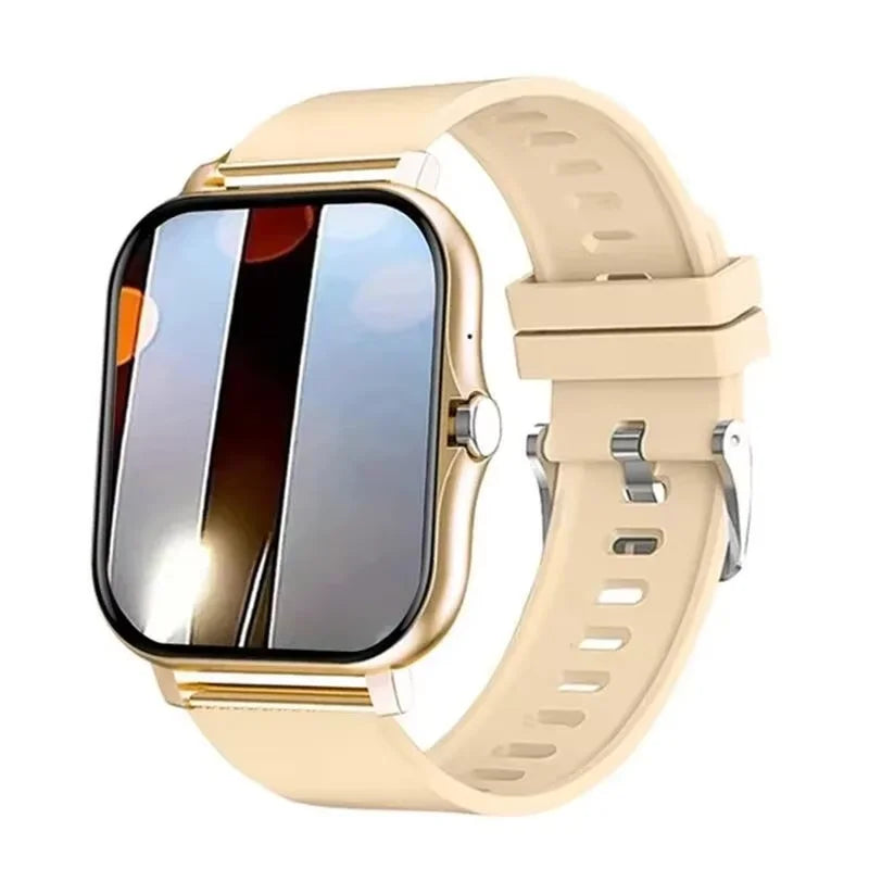 LAXASFIT 2026 New Smart Watch Bluetooth Talk Full Touch Screen Heart Rate Monitor Sports Fitness Smart Watch Men Women Gift