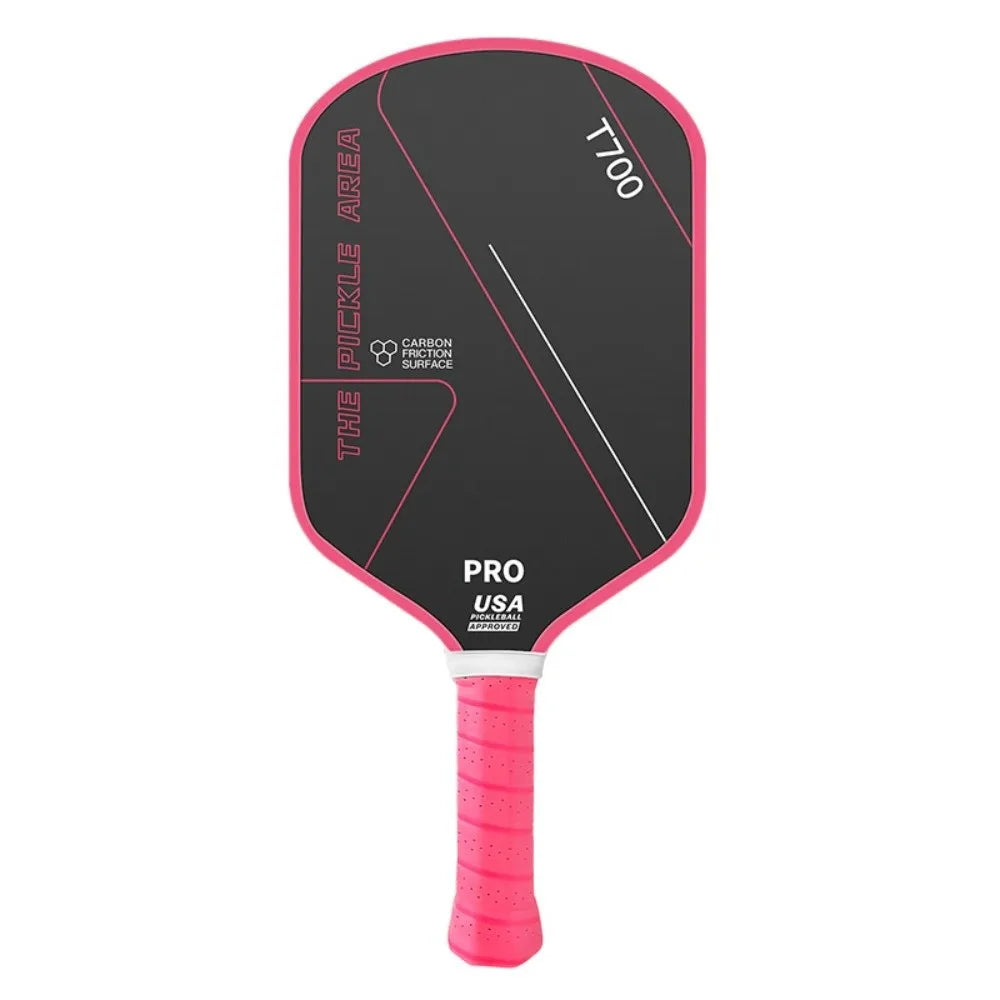 Fashion T700 Pickleball Paddle Carbon Fiber 16MM Pickleball Rackets Set Lightweight USAPA Approved Professional Game Supplies
