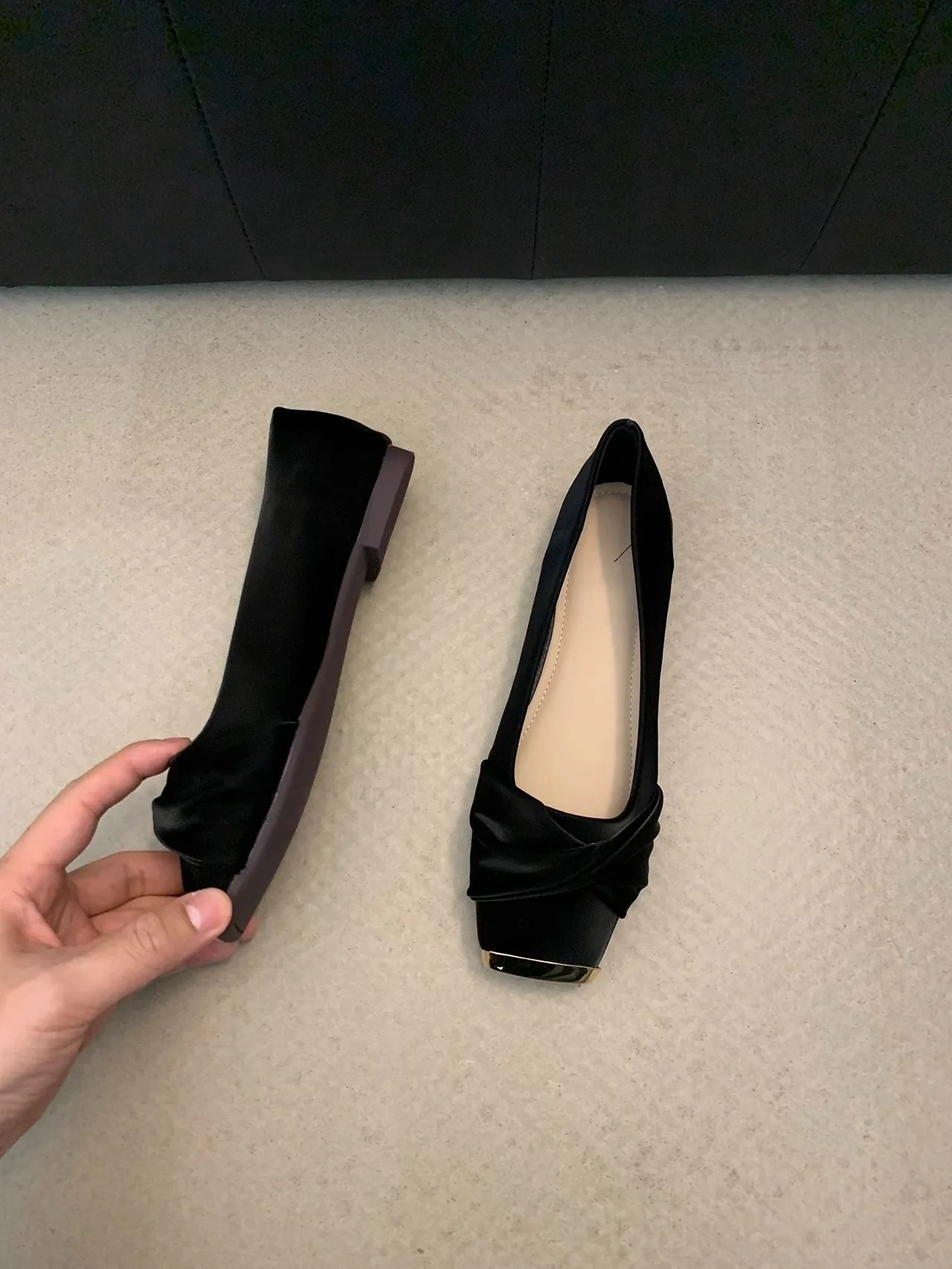 Shoes Woman 2026 Low Heels Female Footwear Autumn Square Toe Casual Sneaker New Summer Comfortable Dress Fall Lace-Up Flat Rome