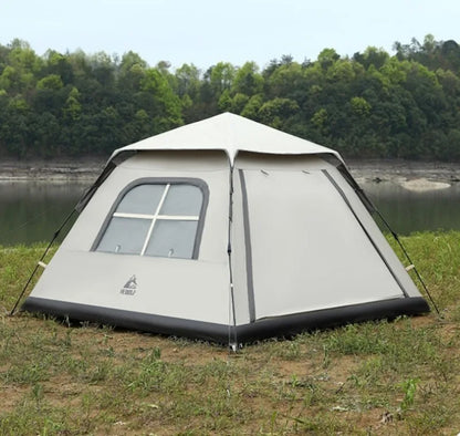 Large Space Sunshade Camping Tent Family Portable Relaxing Rainproof Multi Beach Tents Outdoor Trip Rest Camping Equipment