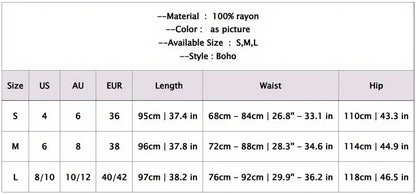 Vintage Summer Fashion Women Floral Print Beach Bohemian Pleated Skirt Beachwear Lady High Waist A-Line Rayon Boho Maxi Skirts