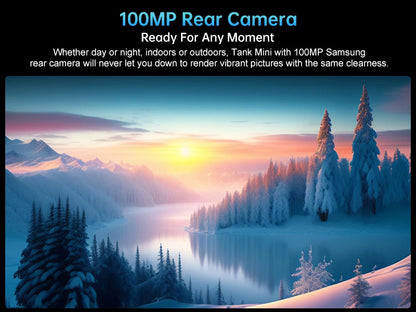 Unihertz 8849 Tank Mini Rugged Smartphone 4.3 Inch Small Cell Phone 24GB+256GB Android 13 5800mAh 100MP Cameras IP68/IP69K Phone