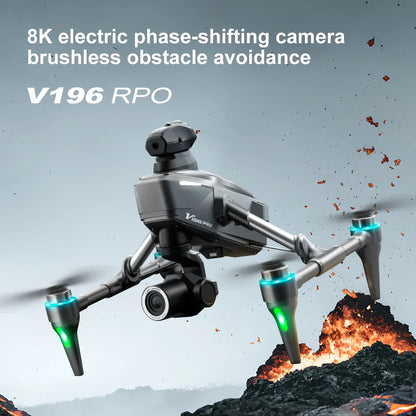 Race Drone  8K Dual Professional Aerial Photography HD Dual-Camera WIFI FPV Four-Axis Rc Quadcopter Toy UAV