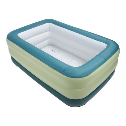 Blow Up Swimming Pool Multifunctional PVC Thickened Foldable Portable Large Capacity Inflatable Pool for Adults for Backyard