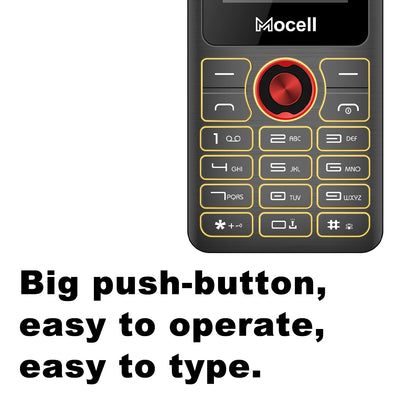 Mocell MC1806 Feature Phone 1.77" Display Digital Camera Dual Sim Loud Speaeker MP3 MP4 FM Radio Sound Recorder Senior Phone
