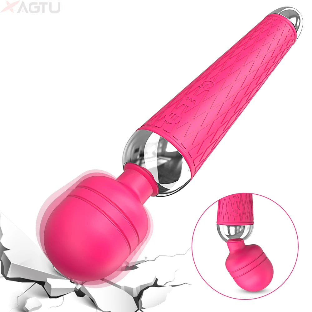 AV Magic Wand Vibration Clitoris Stimulator Dildo Vibrator Masturbation Tool for Women Couple Massage Vibrator Sexy Adult Female