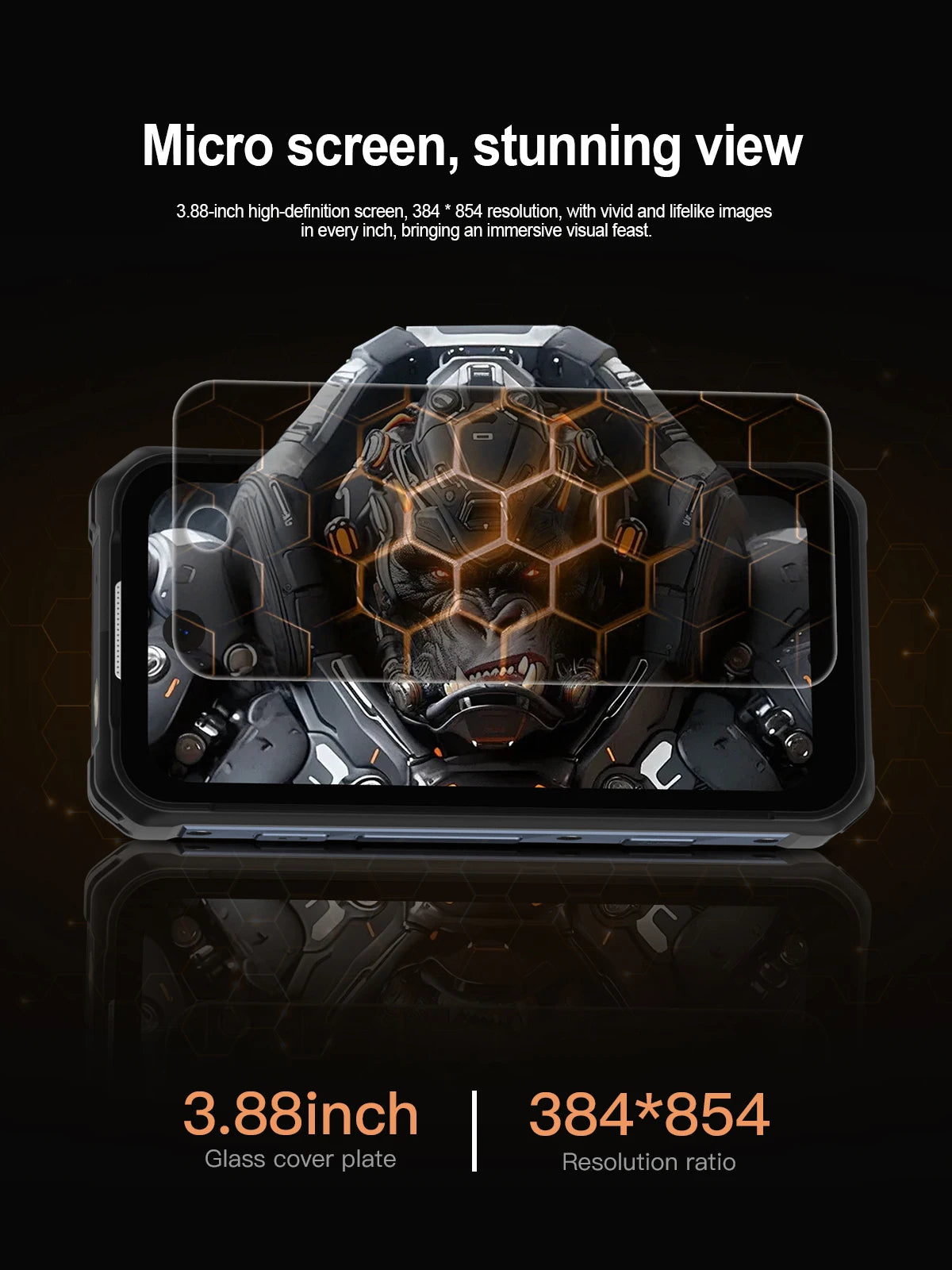 SERVO TANK500 IP68 Waterproof Mini Smart Phone 4G LTE Android 12 RAM 6GB ROM 128GB PTT Network Intercom Small Rugged Smartphones