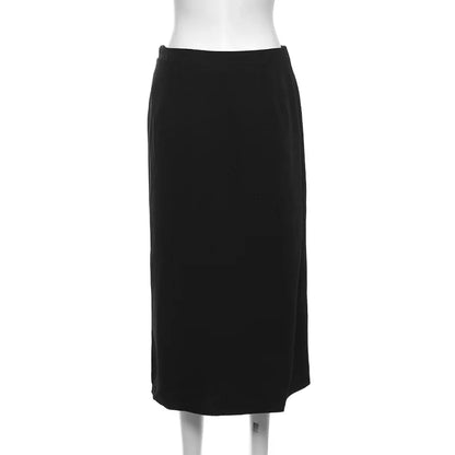 Gothic Patchwork Sexy Mini Skirts Goth Dark Techwear Women Grunge Irregular Hem High Waist Cargo Skirt Hip Hop Black Summer 2023