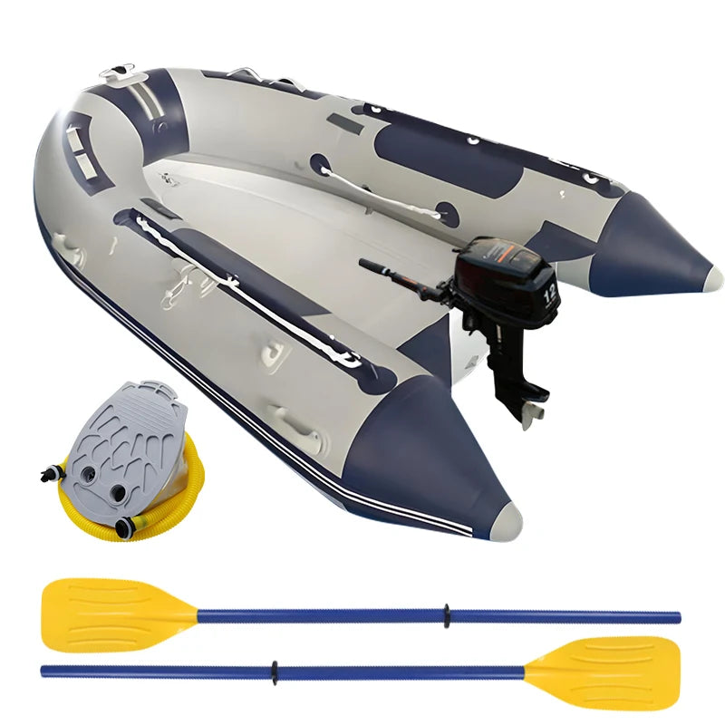 9ft-13ft Outdoor Drifting Rib Boat 300 390 Semi-Rigid Aluminum/Hypalon/PVC Inflatable Dinghy Orca