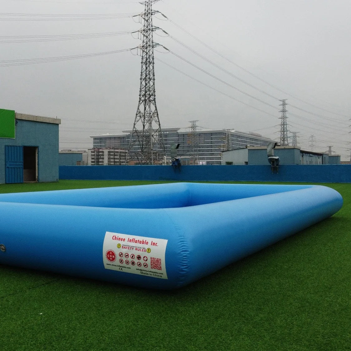 Inflatable Kids Pool Family Outdoor Inflatable Water Swimming Pool Customized Size And Color