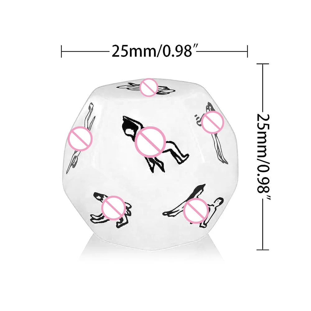 Runyu Adult Couple Sex Dice Game Toys Male And Female Flirting Dice And Adult Bedroom Gifts Couple Games Sexy Adult Toy Sex Toys