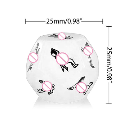 Runyu Adult Couple Sex Dice Game Toys Male And Female Flirting Dice And Adult Bedroom Gifts Couple Games Sexy Adult Toy Sex Toys