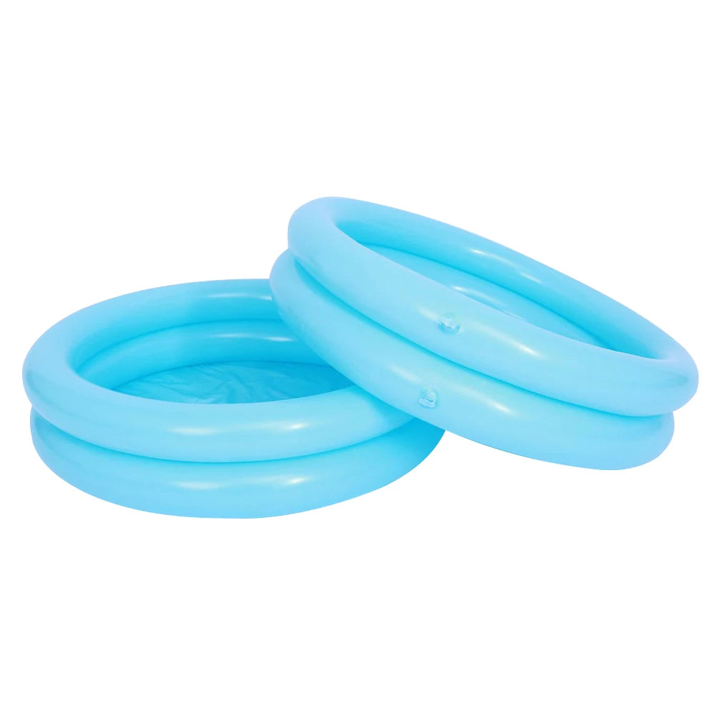 65/60CM Summer Baby Inflatable Swimming Pool Portable Kids Outdoors Sport Play Toys Round Basin Bathtub Garden Paddling for 0-3Y