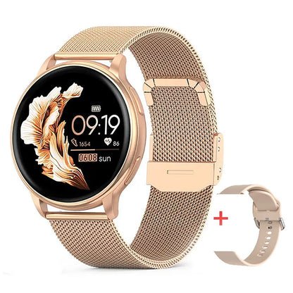 Women Bluetooth Call Smart Watch Heart Rate Blood Oxygen Monitor Smartwatches Waterproof Sports Men Smartwatch For Android IOS