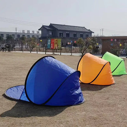 Outdoor tent, lightweight, single-person leisure,quick opening,no need for setup,beach sun protection,shade,camping, back drying