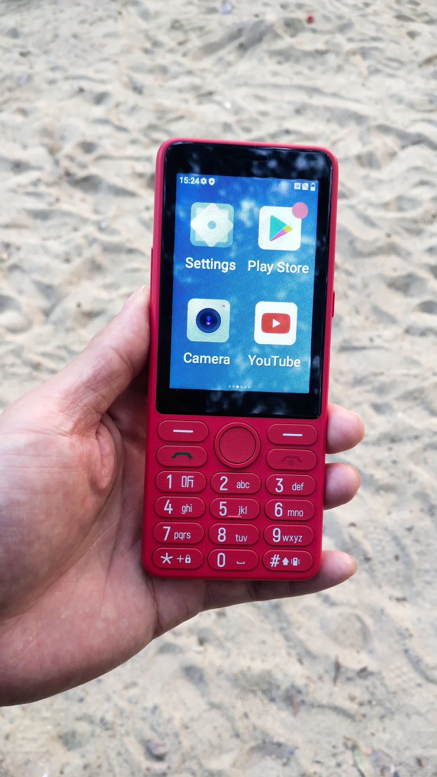 Feature Phone with Touch Screen Smartphone Wifi 5G/4G Global Languages Removable battery Big Buttons 3.54"inch Senior Cell Phone