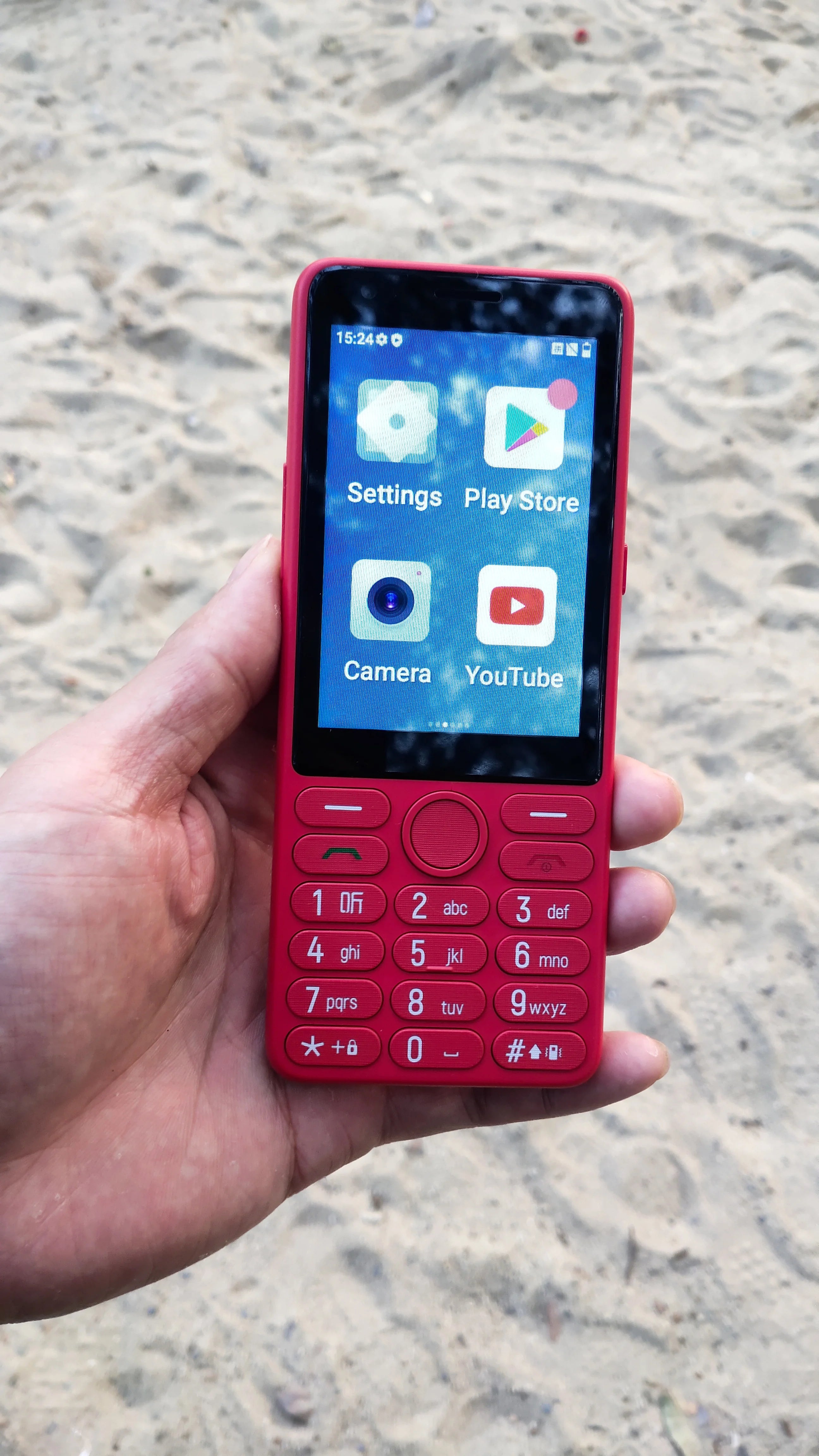 Feature Phone with Touch Screen Smartphone Wifi 5G/4G Global Languages Removable battery Big Buttons 3.54"inch Senior Cell Phone