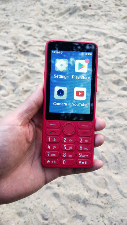 Feature Phone with Touch Screen Smartphone Wifi 5G/4G Global Languages Removable battery Big Buttons 3.54"inch Senior Cell Phone