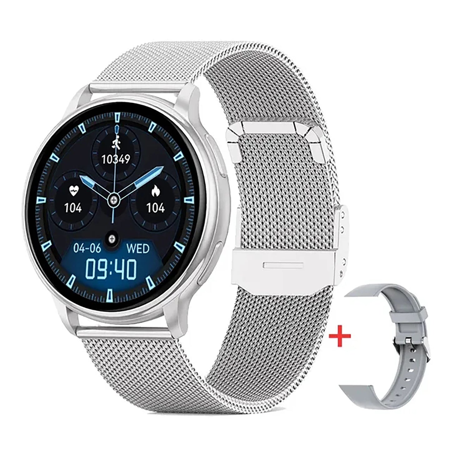 Women Bluetooth Call Smart Watch Heart Rate Blood Oxygen Monitor Smartwatches Waterproof Sports Men Smartwatch For Android IOS