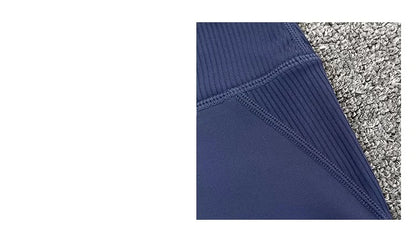High-Waist Yoga Pants Women's Fitness Running Shorts Breathable Quick-Dry Elastic Spring Summer Training Three minutes of pants