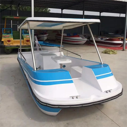 China Factory Cheap 6 Meters 10 Seats  Yacht Luxury Boat Yacht for Water River Park  Sea Beach Tourism