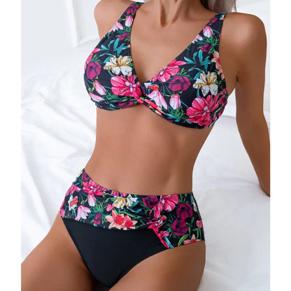 2025 Cover Belly Sexy Bikinis Women's Swimwear Female Swimsuit For Swimming Wear Bathing Suits Bikini Set Beachwear Pool Bather