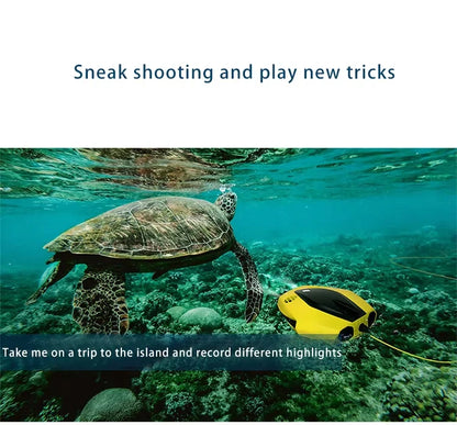 Palm-Sized APP-Controlled Underwater  | Full HD for Exploration & Photo/Video Capture