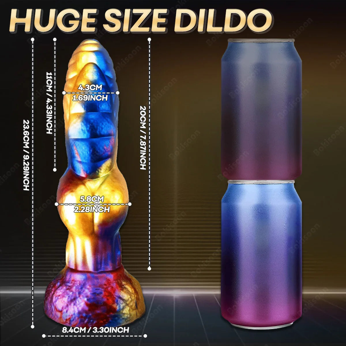 Thrusting Dildo Sex Toys Vibrator Monster Huge Thick Dildos Anal Toys Remote Control Multi-Modes Big Dildo Adult Sex Toys & Game
