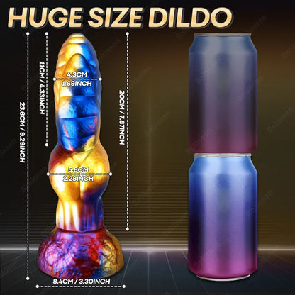 Thrusting Dildo Sex Toys Vibrator Monster Huge Thick Dildos Anal Toys Remote Control Multi-Modes Big Dildo Adult Sex Toys & Game