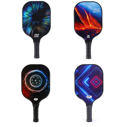 Pickleball Paddle Carbon Fiber USAPA Approved Pickleball Set Sports 6 pieces with packaging Outdoor Beach Tennis Racket