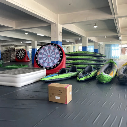KAYAK Inflatable Rowing Boat Set For Sport Gaming Outdoor On Water Sport
