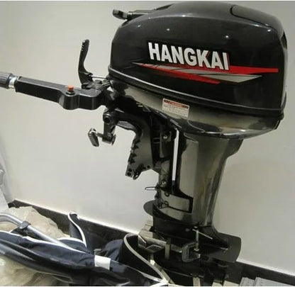 Whosale Chinese New Cheap Hangkai Portable 9.8HP 12HP 2 Cylinder 2 Stroke Outboard Motors Online For Sale
