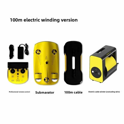 4K Underwater Drone Visual Submarine Remote Control Shooting Camera for Marine Exploration And Fishing