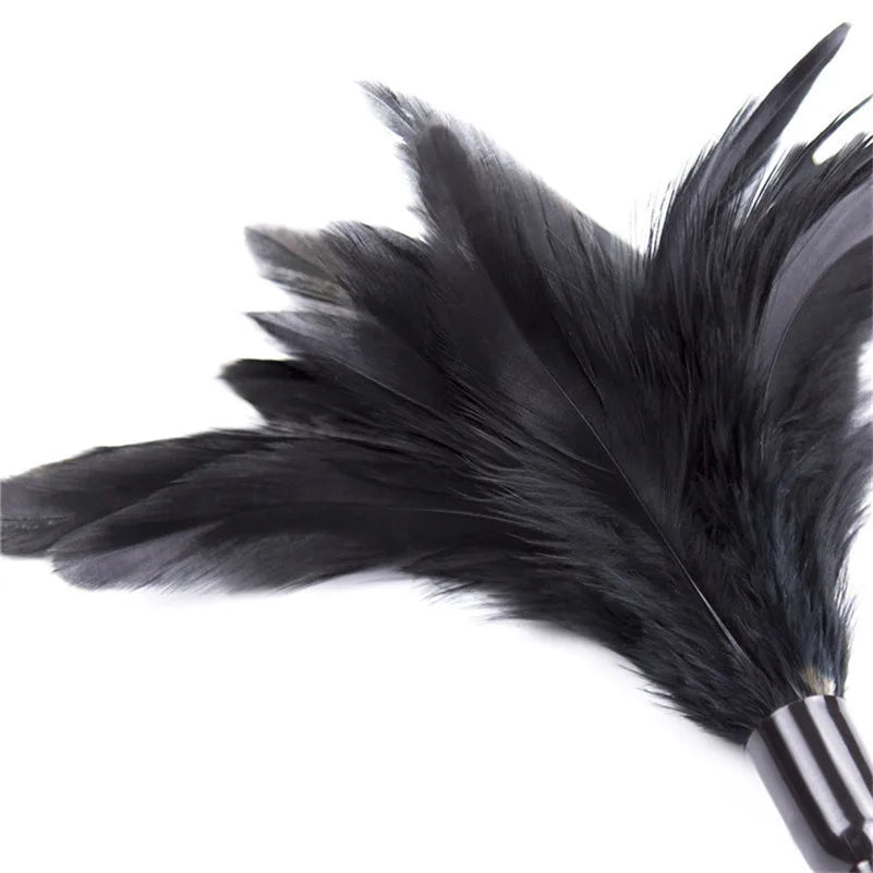 Sex Flirt tantalize Big Feather Tickler Toys Teasing Flirt Tickling Toy Adult Couples Sex Game Products