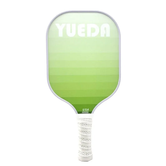 Gradient Color Pickleball Paddles Set USAPA Approved Fiberglass Fiber of 2 Lightweight Pickle Ball Rackets with 4 Balls 1 Bag