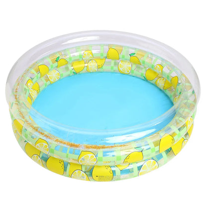 1pcs Inflatable Bathtub Swimming Pool Inflatable Pool Retro Blow Up Swimming Pool Family Cute Thickened Water Pool ﻿ ﻿
