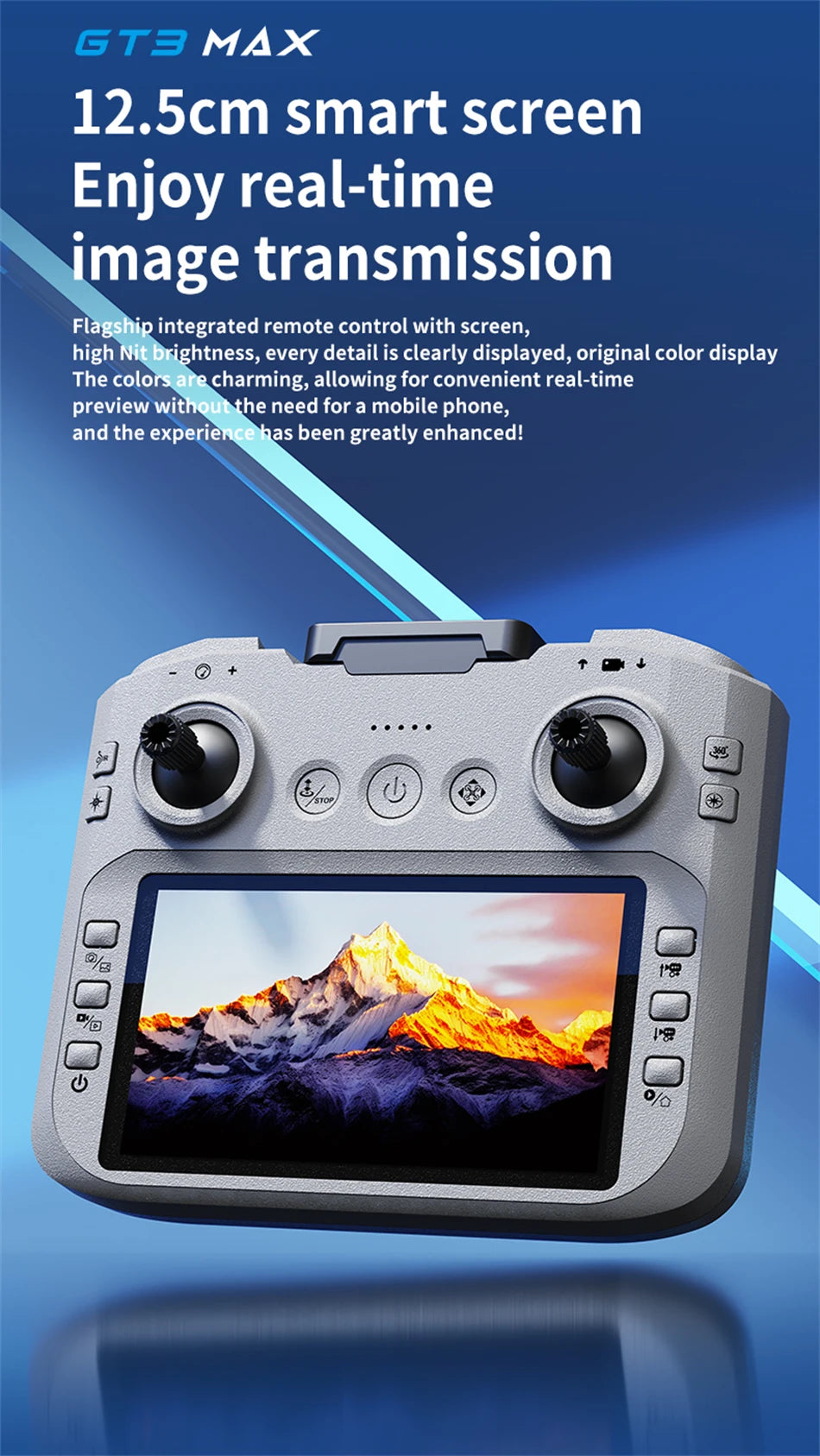 New Drones GT3 GPS 8K Professional HD 360° Dual Cameras 5G WIFI Brushless Motors Obstacle Avoidance FPV Foldable Quadcopter Toys