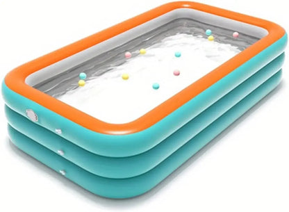 2.1m Pack Generic Long PVC Inflatable Swimming Pool Durable Easy to Install and Suitable for Family Fun Suitable for Family